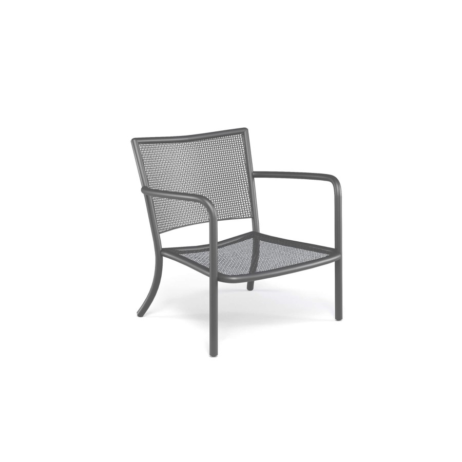 Armchairs And Sofas EMU | Garden Lounge Chair / Outside In Steel - Collection Athena